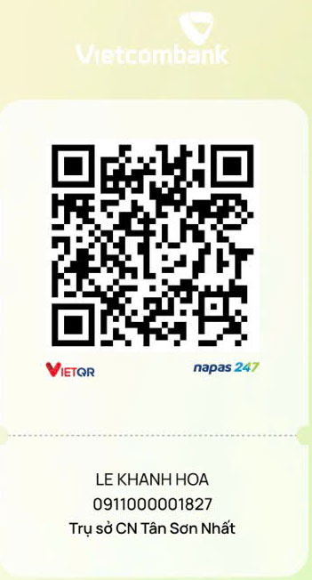 Mã QR chuyển khoản ngân hàng